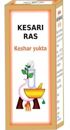 Image of DM STORE Kesari Ras Ayurvedic Komini Vidrawan Supplement with Ashwagandha, Shilajit, Safed Musli and Saffron, 10 gm, Unflavoured, Pack of 1