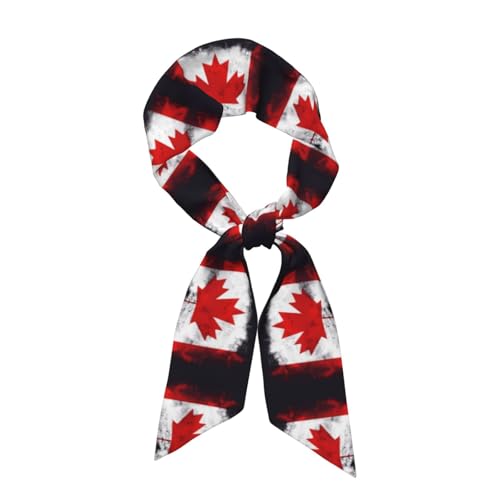 Canadian flag Prints Women's Fashion Scarf Suitable as Scarves, hair scarves, headbands, headbands, handbands