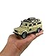 Kids Globe Van Manen Traffic Die Cast ’Landrover Defender’ (Pull Back, Giraffe Anhänger) - 521723