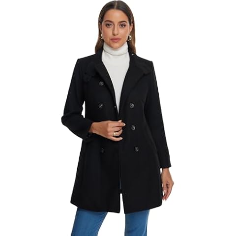 Manteau Allegra K Col Montant Cover