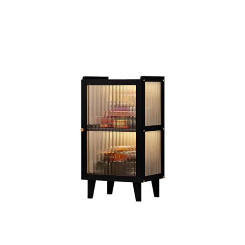 3-Tier Acrylic Display Case, Clear Showcase Cabinet for Collectibles, Simple Floor Storage Shelf, Multi-Layer Open Design, No Door Display for Home &amp; Office Use