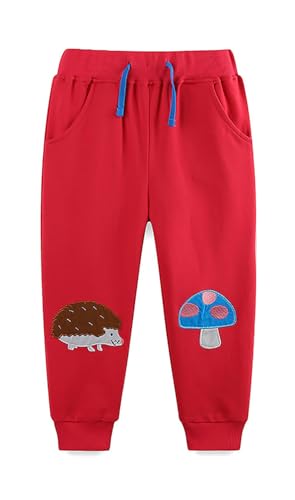 Pantalones deportivos para niñas de algodón casuales en talla 29 para diario