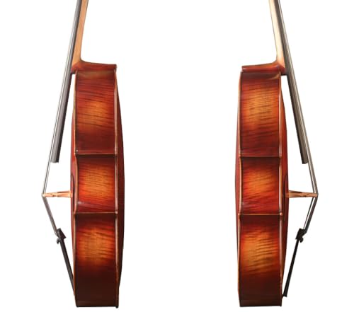 Yitamusic! Handmade 4/4 MC7000 Fine Advacned model Cello,Brown Red Oil Antique Varnish,Professional Level,Free Softbag and A Brazilwood Bow