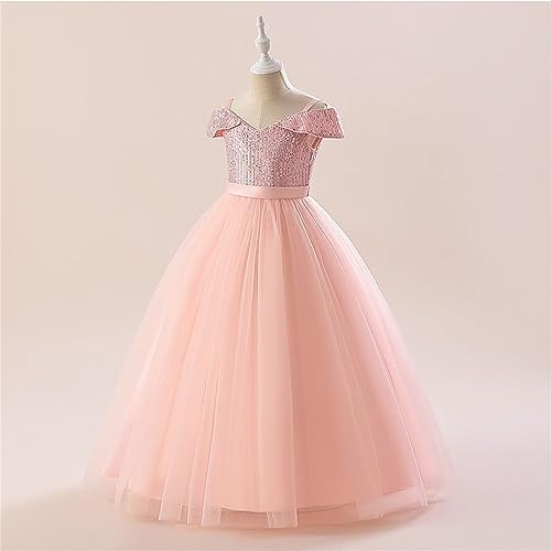 Kids Girl Halloween Princesa Dress Tulle Pageant Dresses Halloween Pumpkin Holiday Clothes Cute Fashion Dress4
