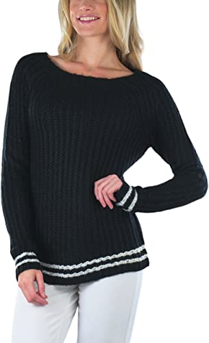 Image of ToBeInStyle Women's Classic Long Sleeve V-Neck Pullover Sweater