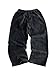SOLY HUX Men's Baggy Sweatpants Y2k Wide Leg Drawstring Waist Emo Pants Vintage Gothic Streetwear Black Graphic Medium
