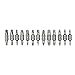 Wiha 77791 14 Piece Ultra Driver 26-in-1 Bit Holder Set