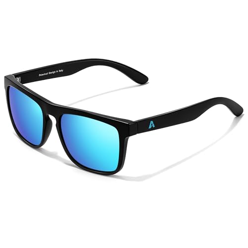Image of TJUTR ANSI Z87.1 Safety Sunglasses for Men Polarized Square Sun Glasses