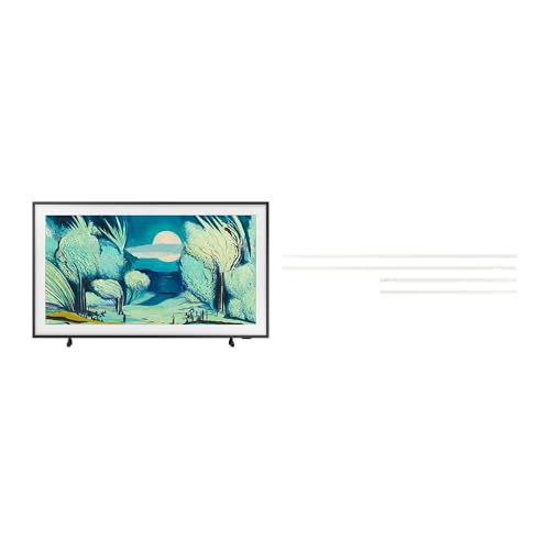 Samsung Combo Vision AI TV 43' The Frame 4K LS03F 2025 + Moldura para Smart TV 43' The Frame cor branco