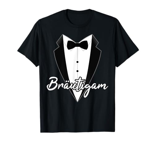 JGA T-Shirt Bräutigam Mann Junggesellenabschied Polterabend T-Shirt