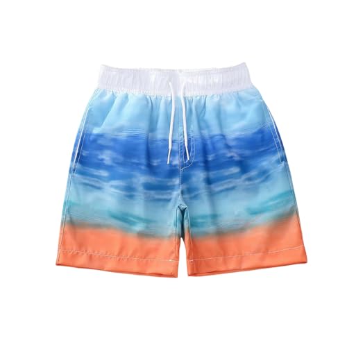 Boys Summer 𝐇awaiian Beach Shorts Active Athletic Shorts Cute Dinosaur Print Elastic Waist Jogger Short Pants