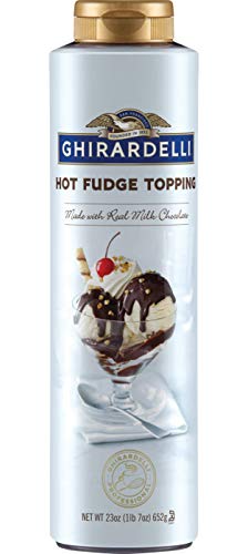 Ghirardelli Hot Fudge Squeeze Bottle | 23 oz. | Desserts & Ice Cream