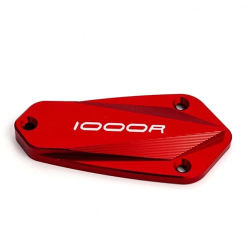 Tapa de depósito de líquido de frenos para Kawasaki Z1000R 2017-2021 de aluminio rojo