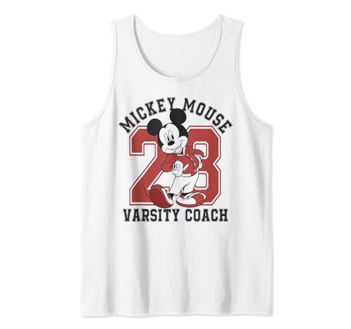 Mickey Mouse Varsity Coach Tank Top Disney idéal pour vos sorties d'été