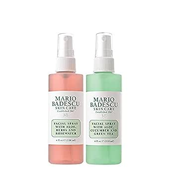 Mario Badescu Facial Spray with Aloe, Herbs, and Rose Water for All Skin Types