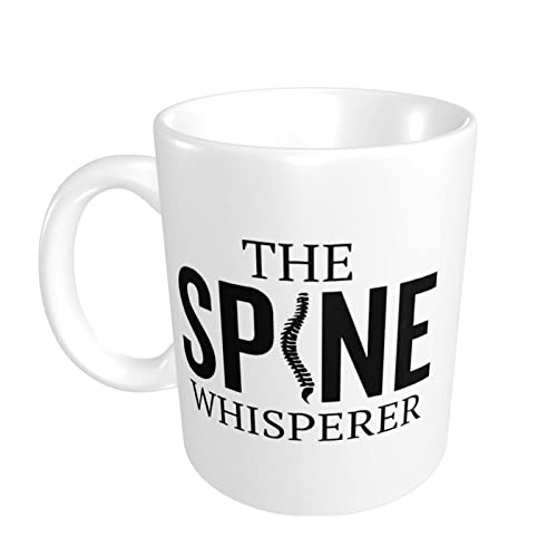 Divertida quiropráctica taza quiropráctica idea de regalo The Spine Whisperer,Whitecups taza de café taza de té - Imagen 3