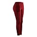 Lauf-Leggings für Damen/Dorical Frauen Yogahosen High Waist Leggings Yoga Lange Yogahose Push up Workout Sportleggings Jogginghose Yoga Sport Fitness Laufen,Ausverkauf (L, Z2-Weinrot)