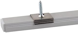 LED ALU Eck Profil,LED Schiene,Alu Leiste "ECKE" (16x14mm) in Gold (2x Halterung)