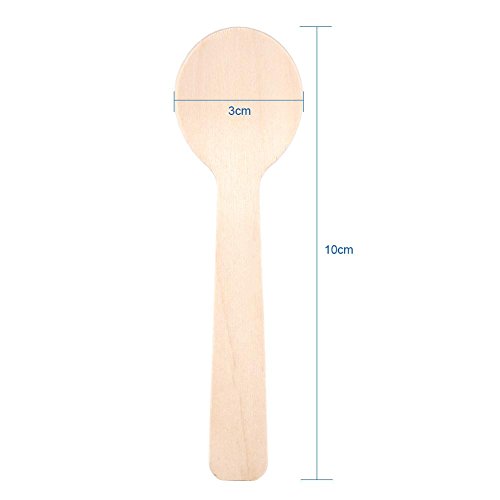 Party Cutlery Cake Forks, Wooden Utensils - Image 3