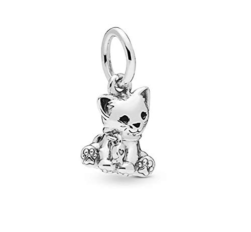 Preisvergleich Produktbild CrownOfRibbons Katzenhalsband Charm, Silber Armband Accessoire