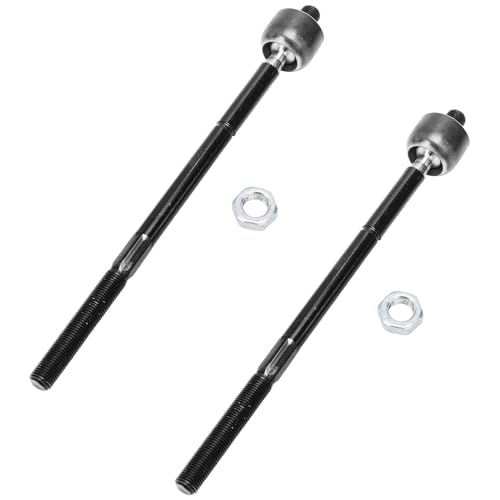 Image of Detroit Axle - 12pc Front Suspension Kit for 01-04 Chrysler Town & Country Dodge Grand Caravan, 01-03 Voyager, Struts and Coil Spring Lower Ball Joints Sway Bars Tie Rods Boots Replacement