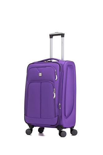 ATX Luggage 24' Medium Suitcase Softshell Hold Check in Expandable Durable Lightweight 4 Dual...