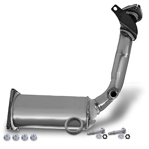 BESTPRICE Catalyseur avec matériel de montage Compatible avec PEUGEOT 206 CC (2D), 206 bicorps (2A/C), 206 SW (2E/K)