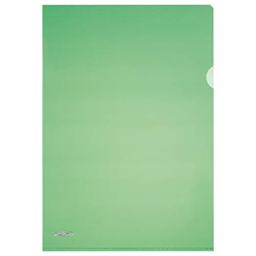 Herlitz Aktenhülle A4 Pyramide, grün, 10 Stück