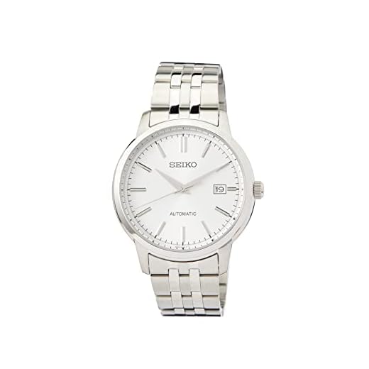 Seiko Reloj Analógico para Hombres de Automático con Correa en Acero Inoxidable SRPH85K1
