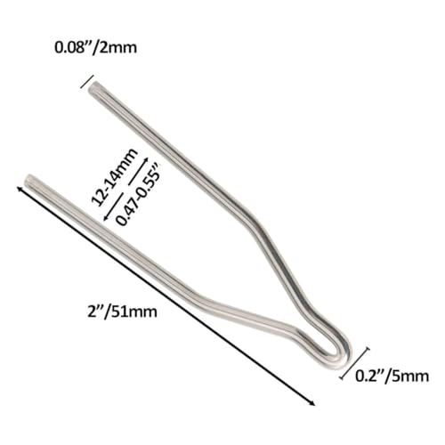 Image of MEETOOT 2PCS Welding Machine Tool Soldering Iron Gun Nozzle Soldering Iron Tip Burning Wire Tester Smooth Soldering Tip Suitable for Lighting Equipment Low Voltage Appliance Electrical Instrument
