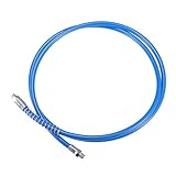 Partuto 1 Stück 71 Zoll Universal 1/8 NPT Fettpresse Flexschlauch - Anhänger Flex Fettpresse Schlauchverlängerung rutschfest - Metall Blau