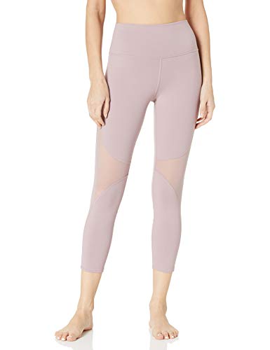 Alo Yoga Women's High Wasit Coast Capri, Dusted Plum, Small