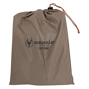 Gazelle tents g6 6 sided gazebo footprint waterproof ground tarp 6 tack down stakes ga106  urban country home decor