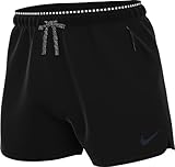 nike fb6870-010 m nk df rundvn stride 4in shrt pantaloncini uomo black/reflective silv taglia 2xl