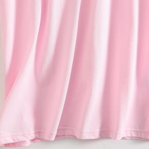 Image of PNAEONG 3 Pack Women's Cotton Nightgown Short Sleeve Shirt Print Sleepdress