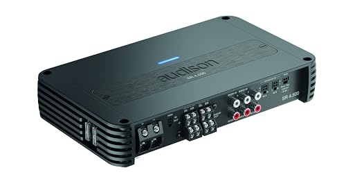 Audison SR 4.500.2 D-Class 4-Channel Amplifier 220 Wrms X 4 at 2-Ohms