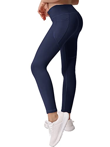 AENLLEY Girl Yoga Legging with Pockets for Workout Causal-Kid Actice Tummy Control Pants 4 Pack3