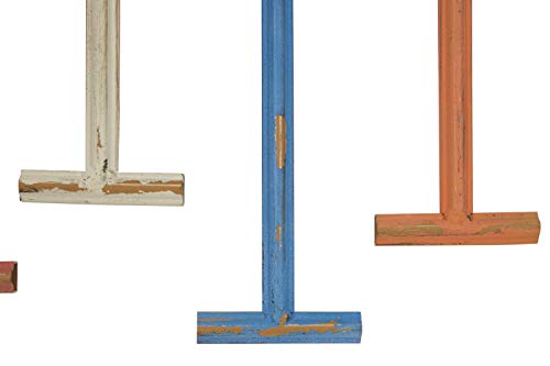 Deco 79 Wall Hook, 26" x 20", Multi 95228 - Image 3