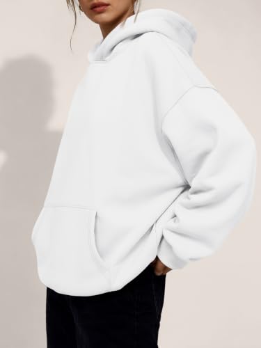 Image of Trendy Queen Women Oversized Hoodies Fall Outfits | Gentle Skin Feel, Aesthetic Drop Shoulder, Large Kangaroo Pocket, Seamless Daily Outfit Match