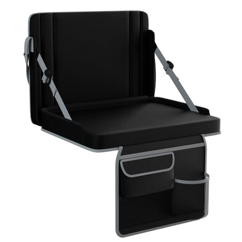Stadium Seats with Back Support 1PACK Adjustable Bleacher Chairs with Back and Cushion Bleacher Seat...