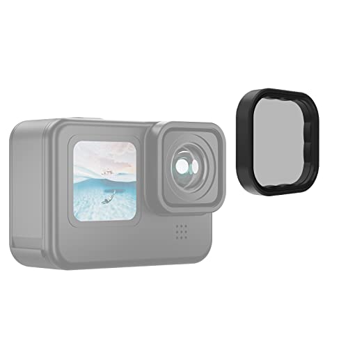 TELESIN CPL Lens Filter Camera Polarizing Filter for GoPro Hero 10 Hero 9 Black, Lens Protector Circular Polarizer for Go Pro 10 9 Accessories