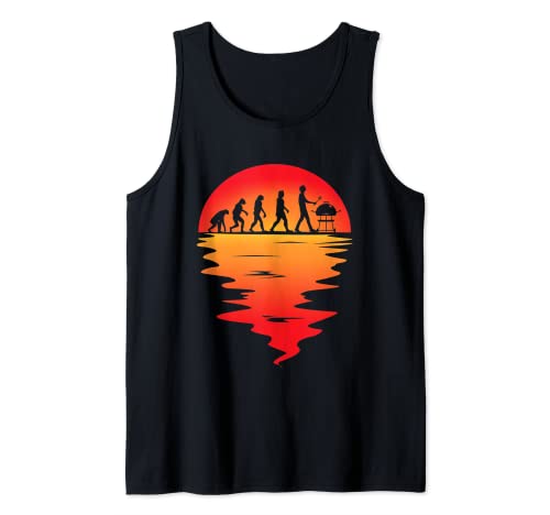 Barbacoa Grill Evolution Vintage Sunshine King Camiseta sin Mangas
