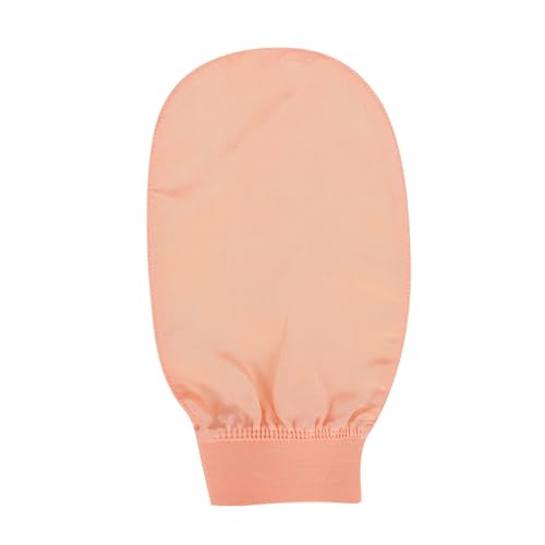 MOLUCKFU Exfoliating Shower Gloves for Deep Cleansing Reusable Bath Mitt Gentle Dead Skin Remover Scrubber for Smooth Skin Care and Relaxing Showers Material