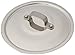 Pentole Agnelli Alluminio Coperchio Rotondo Pesante con Ponticello, Argento, 16 cm