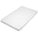 Big Oshi Waterproof Baby Bassinet/Cradle Mattress - Waterproof Exterior - Thick, Soft, Breathable Foam Interior - Comfy, Padded Design - Fits any Cradle Type, Including Wooden, 15 x 33 x 2 Inch