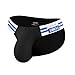 HMUTLHT Men's briefs-low waist sports fashion 2pcs (US, Alpha, Large, Regular, Regular, White + Black)
