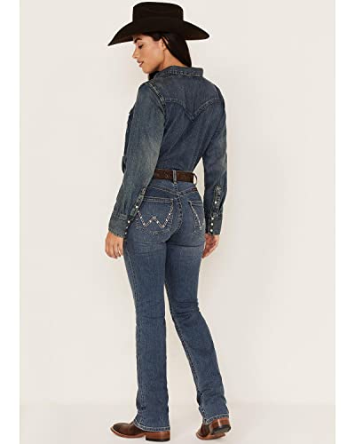 Wrangler Ultimate Riding Jeans Willow in Nellie Nellie 3 343