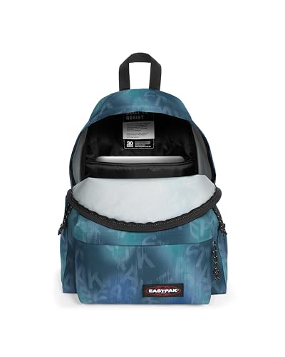 Image of EASTPAK Day Pak'r - 24L Backpack with 14-inch Laptop Sleeve, Front & Security Pockets, Side Bottle Holder, Adjustable Straps, Dark Blue /Dark Aqua