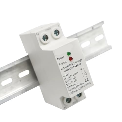 Relais de protection surtension sous-tension 1P+N 230V 32A DIN