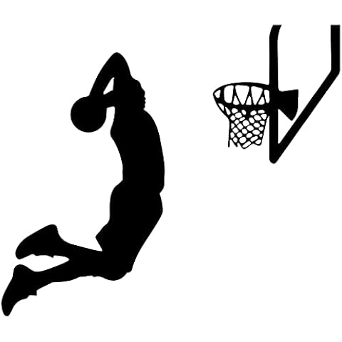 Calcomanías de pared inspiradoras de baloncesto para dormitorio de niños Cover